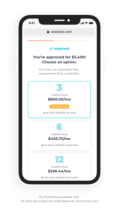 Pricing for services example