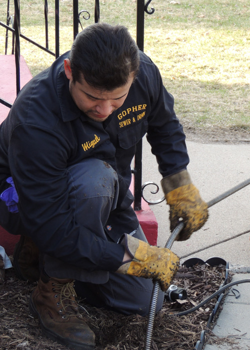 Outdoor Drain Cleaning